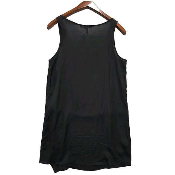 BCBGeneration Women's Tunic Size M Oversized Whimsigoth Flowy, Full Sheer Back - Picture 2 of 7